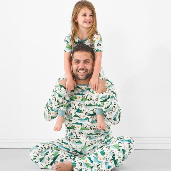 Little Sleepies Bamboo Mountain Mist Men's Pajama Pants - LIMITED EDITION - Picture 3 of 10